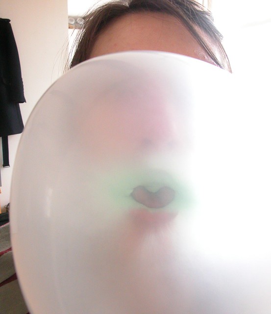 Self Portrait With Bubble-Gum